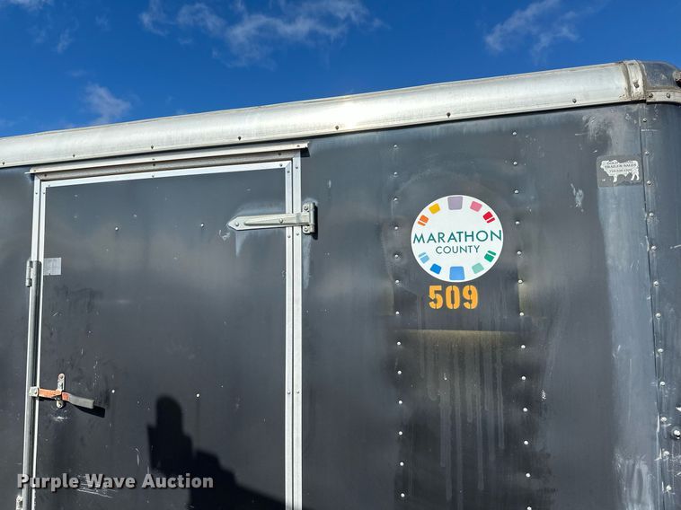 image for item EB2772 2002 Forest River enclosed cargo trailer