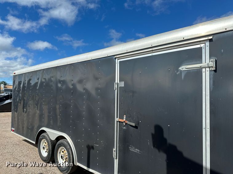 image for item EB2772 2002 Forest River enclosed cargo trailer