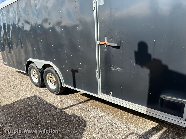 image for item EB2772 2002 Forest River enclosed cargo trailer