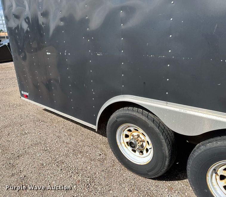 image for item EB2772 2002 Forest River enclosed cargo trailer