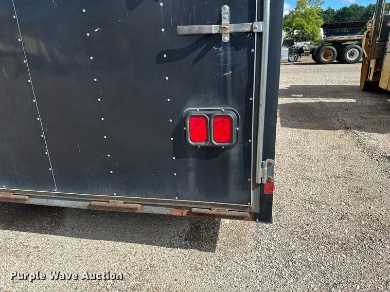 image for item EB2772 2002 Forest River enclosed cargo trailer