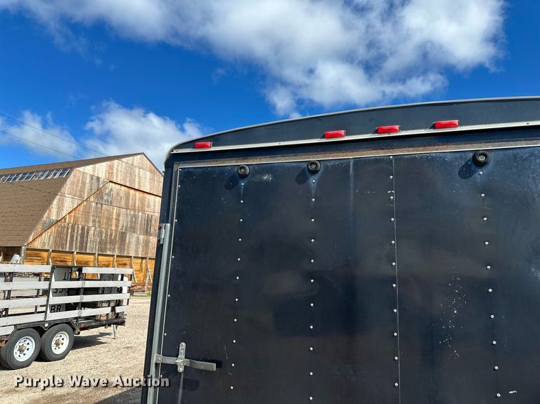 image for item EB2772 2002 Forest River enclosed cargo trailer