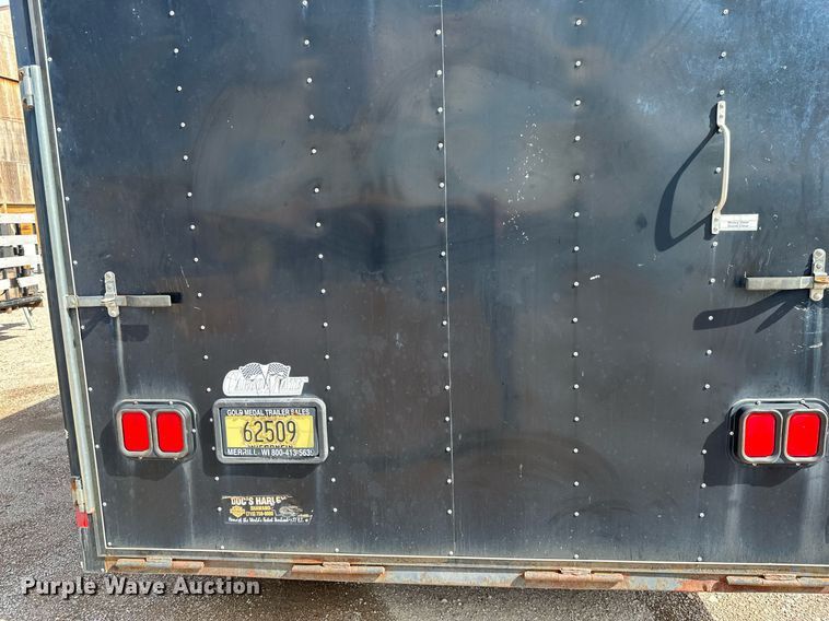 image for item EB2772 2002 Forest River enclosed cargo trailer