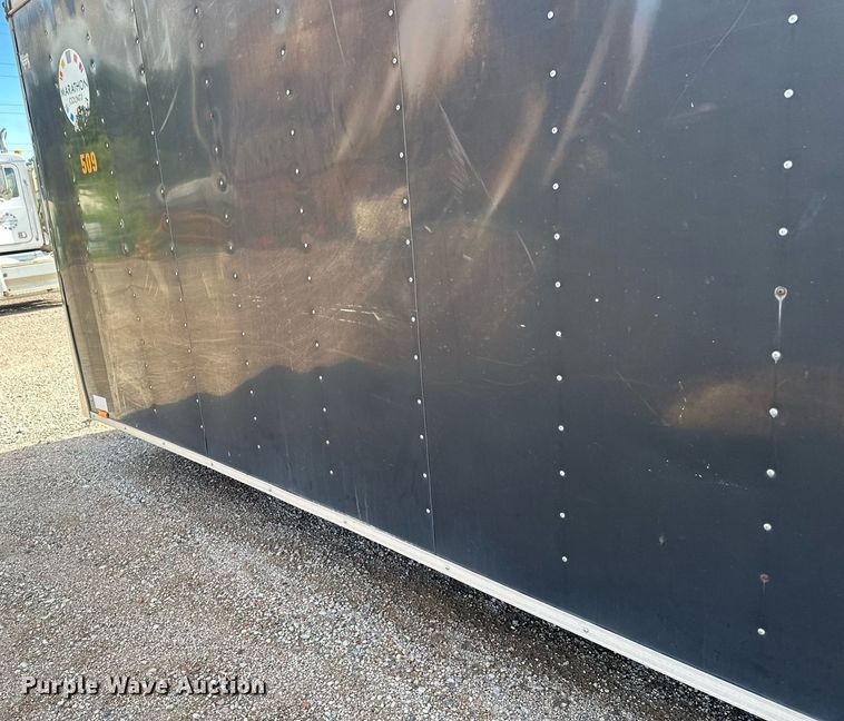 image for item EB2772 2002 Forest River enclosed cargo trailer