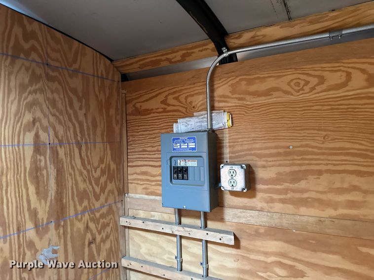 image for item EB2772 2002 Forest River enclosed cargo trailer