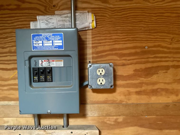 image for item EB2772 2002 Forest River enclosed cargo trailer