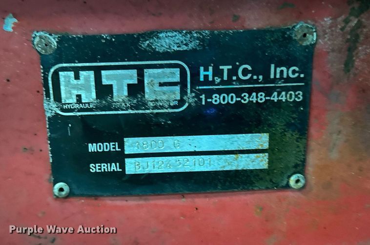 image for item EB2773 HTC 1800C  shouldering machine