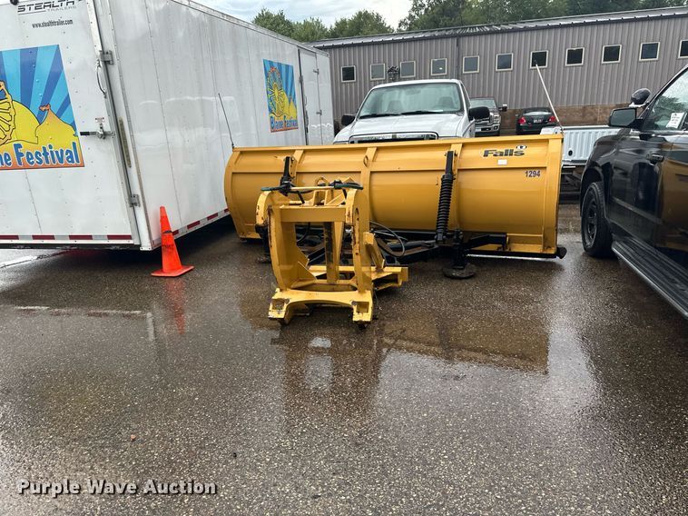 image for item EB2778 wheel loader snow plow