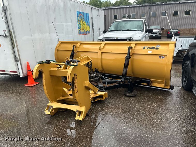 image for item EB2778 wheel loader snow plow