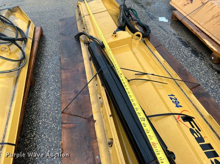 image for item EB2778 wheel loader snow plow