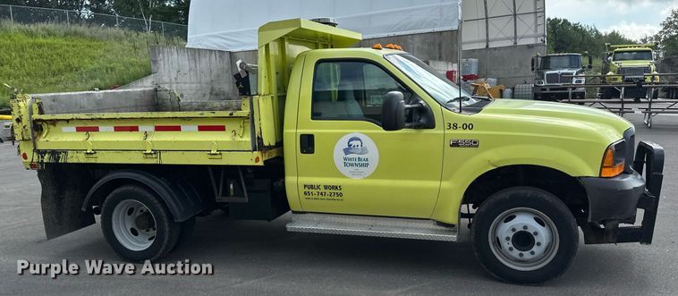 image for item EB2794 2000 Ford F550 dump truck