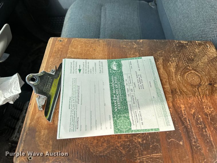 image for item EB2794 2000 Ford F550 dump truck