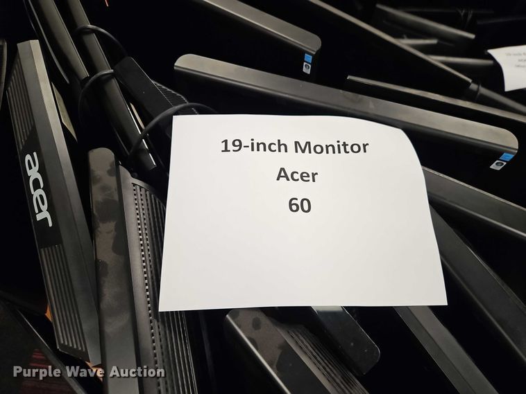 image for item EB8153 Approximately 241 computer monitors