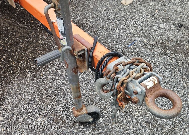 image for item EB8180 2007 American Signal message board trailer