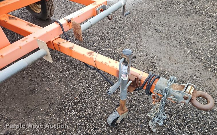 image for item EB8181 2007 American Signal message board trailer