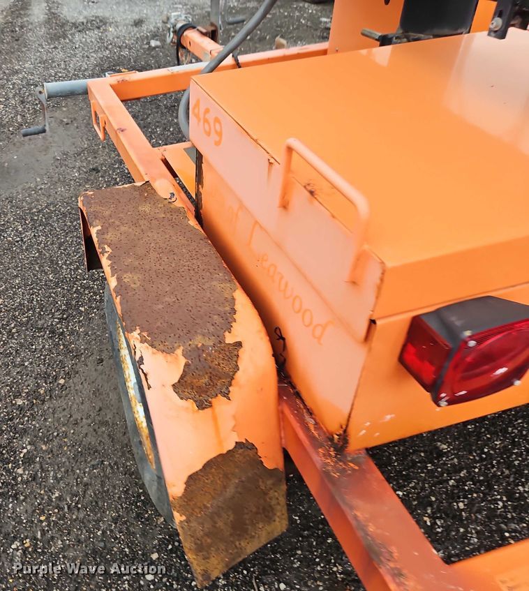 image for item EB8181 2007 American Signal message board trailer