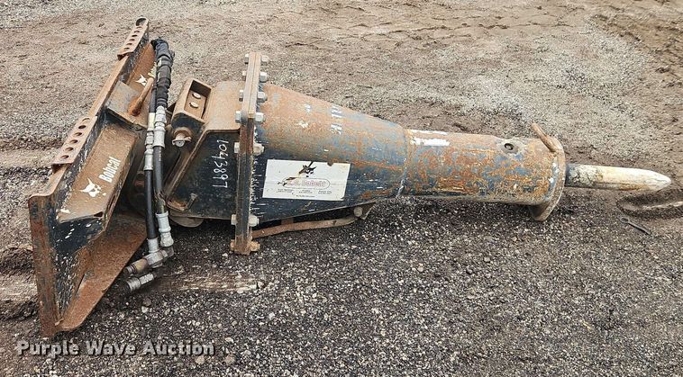 image for item EB8194 Bobcat skid steer breaker