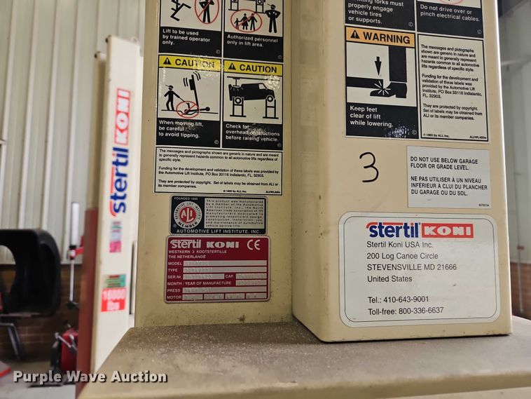 image for item EB8198 (4) Stertil Koni ST-1072 column lifts