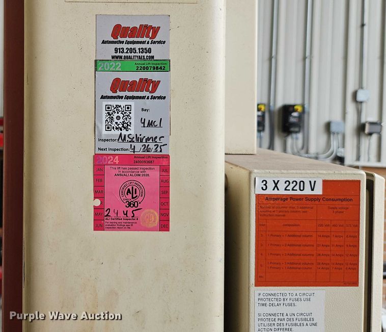 image for item EB8198 (4) Stertil Koni ST-1072 column lifts