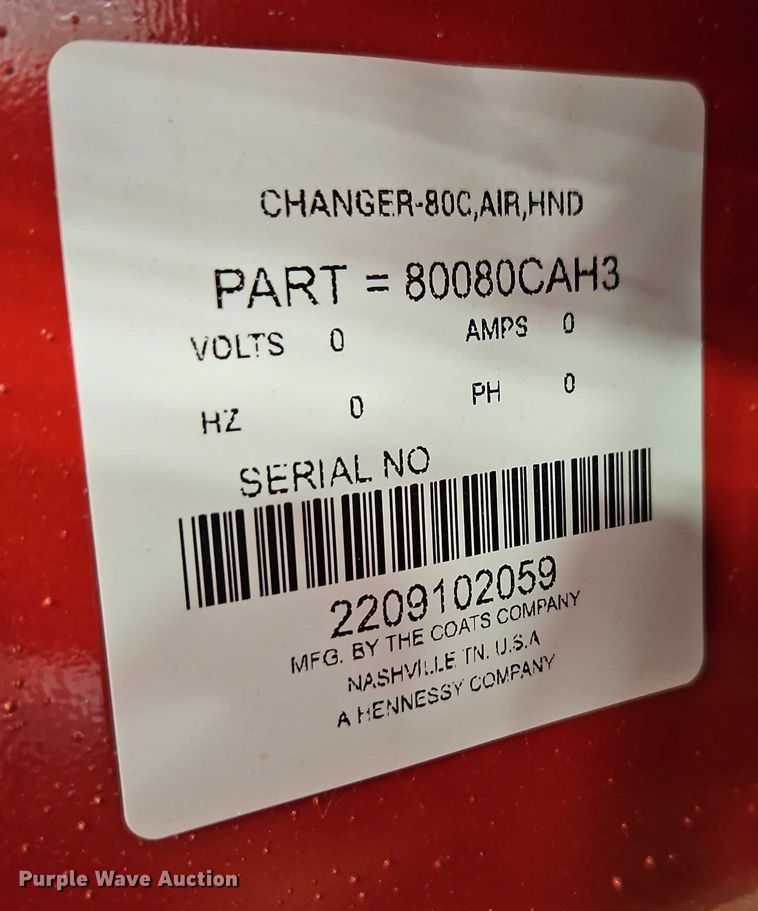 image for item EB8199 Coats 80C tire machine