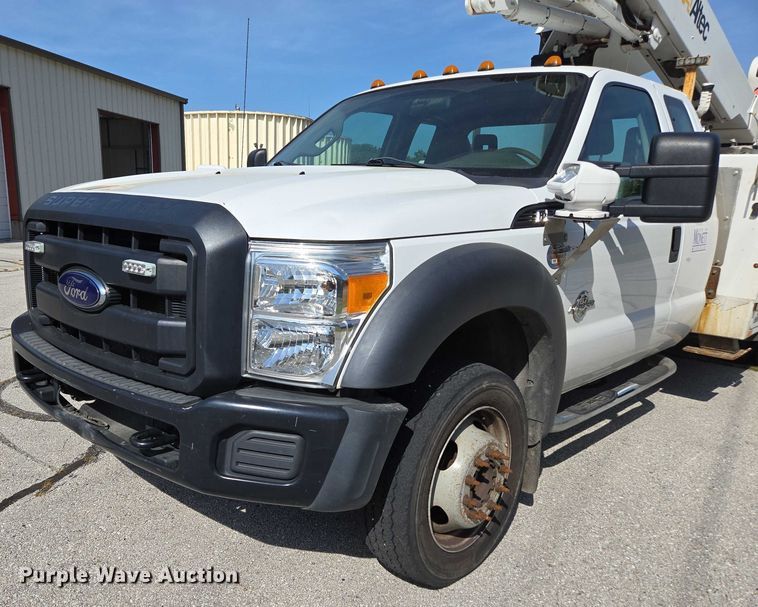 image for item ED2153 2012 Ford F550 Super Duty XL bucket truck