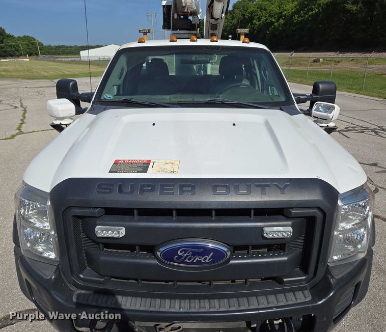 image for item ED2153 2012 Ford F550 Super Duty XL bucket truck