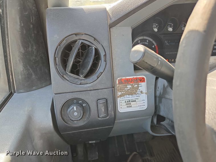 image for item ED2153 2012 Ford F550 Super Duty XL bucket truck