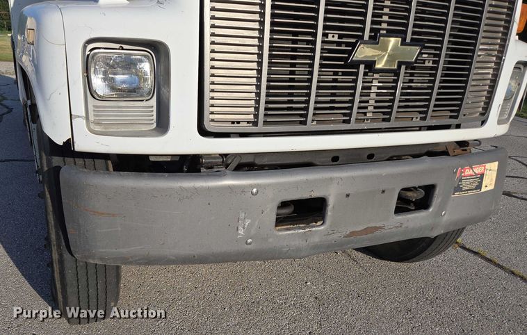 image for item ED2154 1994 Chevrolet Kodiak digger derrick truck