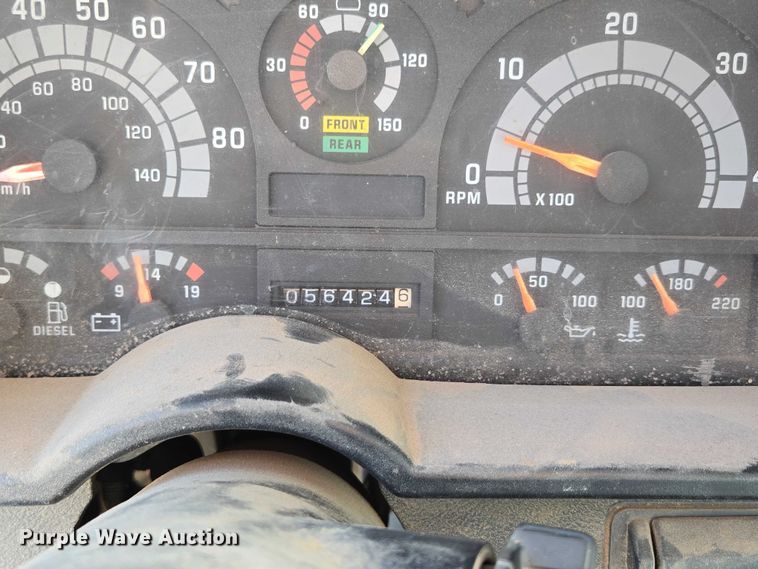 image for item ED2154 1994 Chevrolet Kodiak digger derrick truck