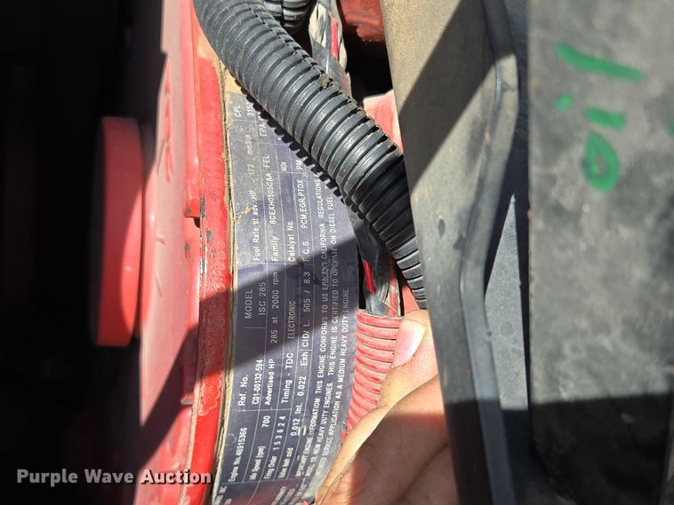 image for item ED2155 2009 Freightliner Business Class M2 digger derrick truck