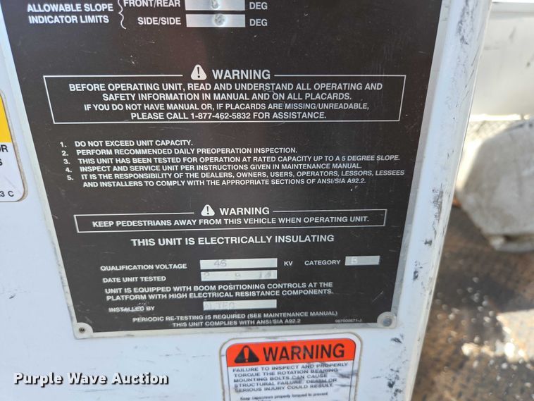 image for item ED2156 2011 Freightliner Business Class M2 bucket truck