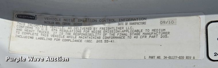 image for item ED2156 2011 Freightliner Business Class M2 bucket truck