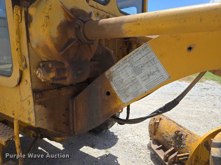 image for item ED2158 1970 Caterpillar 112F motor grader
