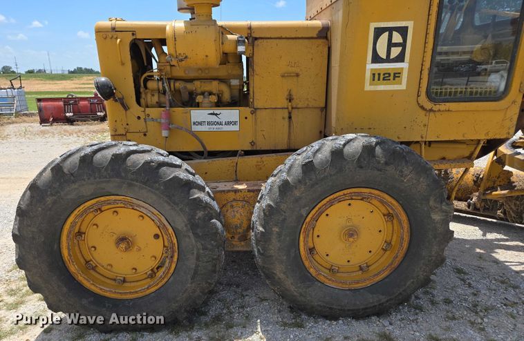 image for item ED2158 1970 Caterpillar 112F motor grader