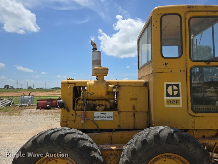 image for item ED2158 1970 Caterpillar 112F motor grader