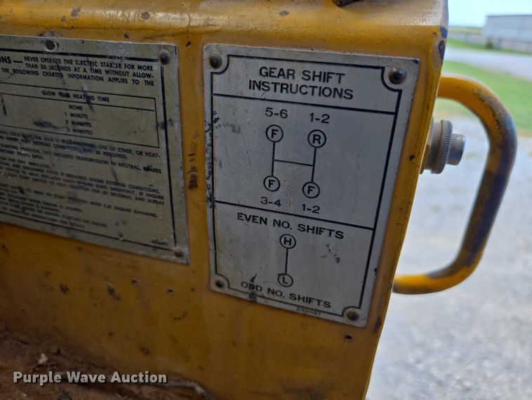 image for item ED2158 1970 Caterpillar 112F motor grader