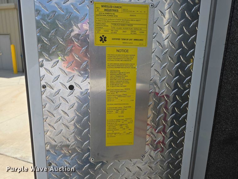 image for item ED2159 2008 Chevrolet Express ambulance