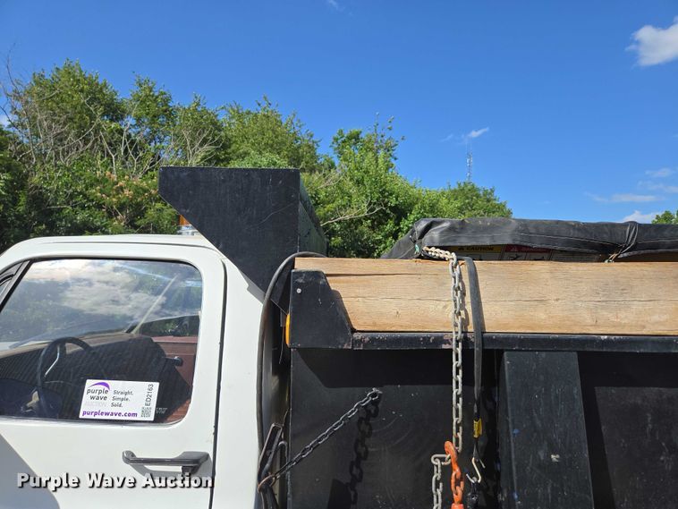 image for item ED2163 1984 Chevrolet D30 dump bed pickup truck