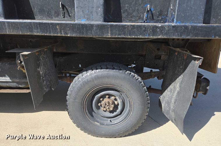 image for item ED2163 1984 Chevrolet D30 dump bed pickup truck