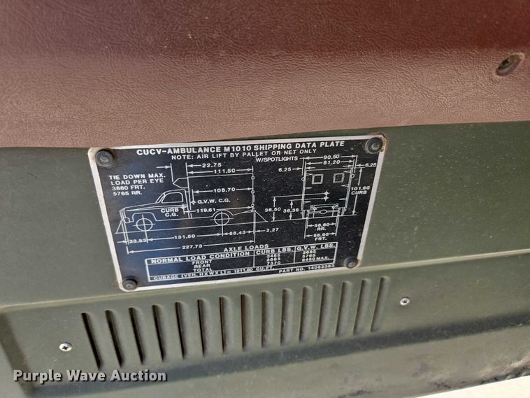 image for item ED2163 1984 Chevrolet D30 dump bed pickup truck