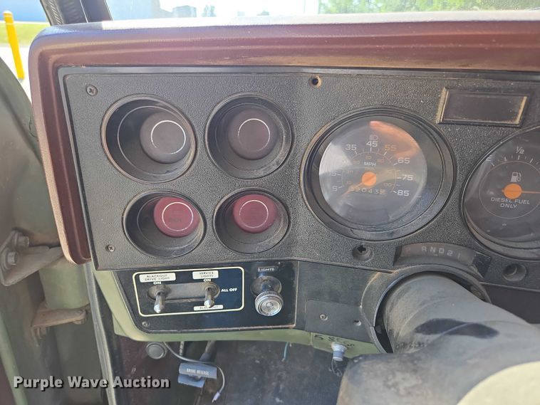 image for item ED2163 1984 Chevrolet D30 dump bed pickup truck