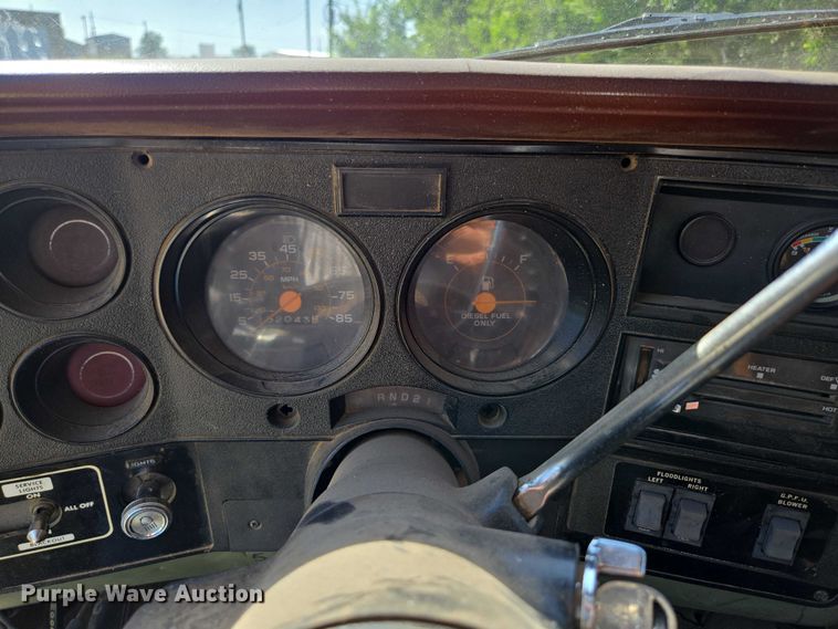 image for item ED2163 1984 Chevrolet D30 dump bed pickup truck