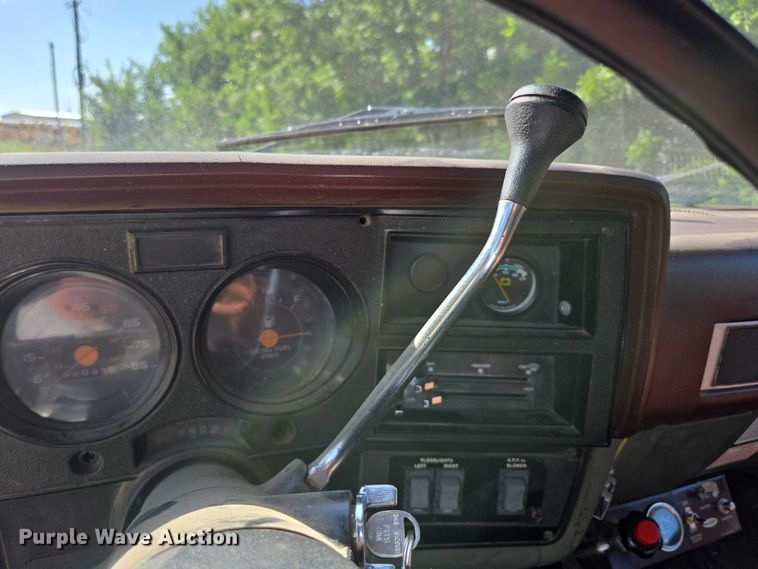 image for item ED2163 1984 Chevrolet D30 dump bed pickup truck