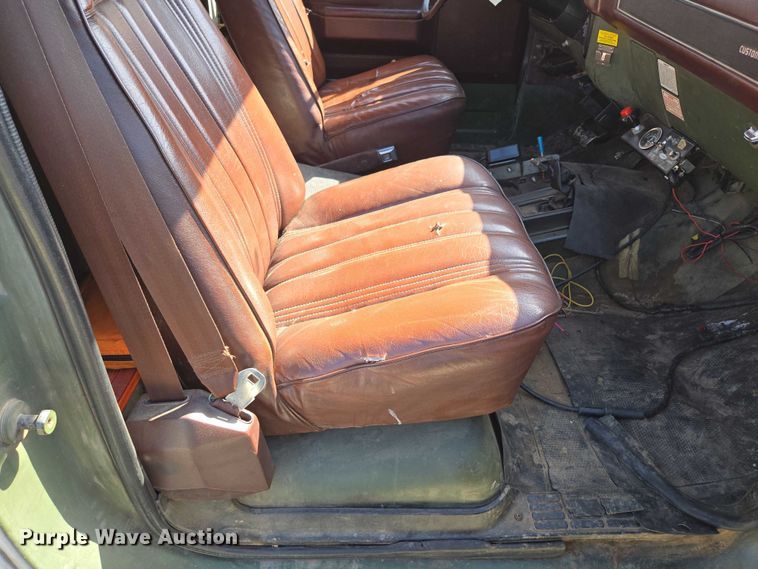 image for item ED2163 1984 Chevrolet D30 dump bed pickup truck