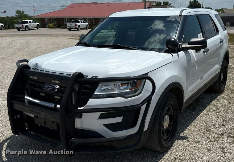 image for item ED4327 2018 Ford Explorer Police Interceptor SUV
