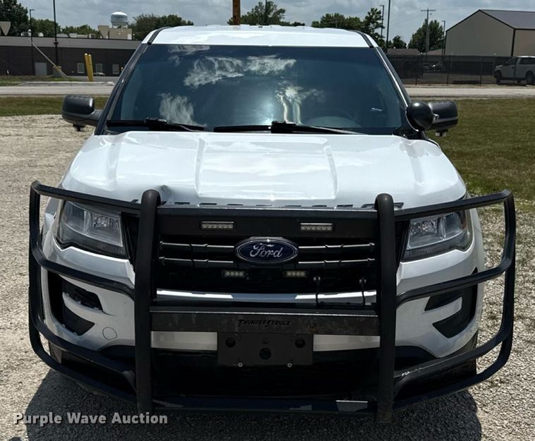 image for item ED4327 2018 Ford Explorer Police Interceptor SUV