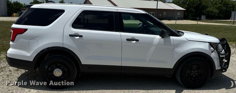 image for item ED4327 2018 Ford Explorer Police Interceptor SUV