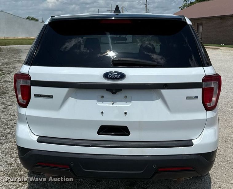 image for item ED4327 2018 Ford Explorer Police Interceptor SUV