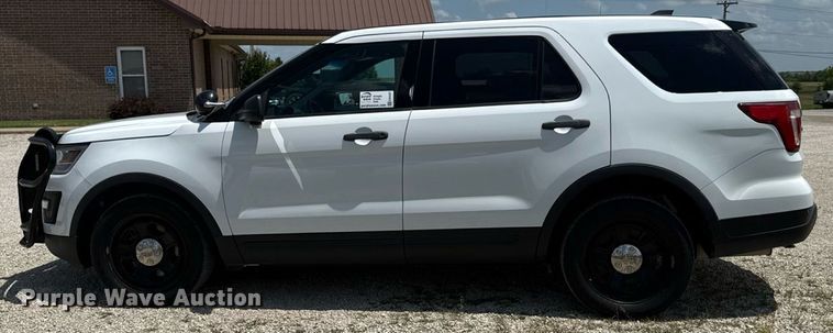 image for item ED4327 2018 Ford Explorer Police Interceptor SUV