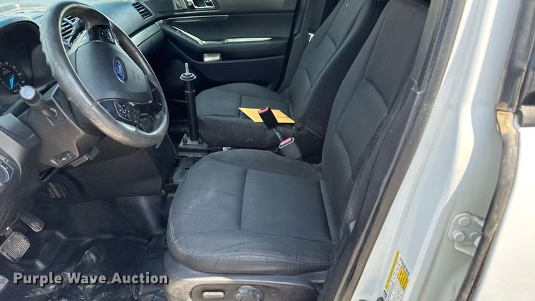 image for item ED4327 2018 Ford Explorer Police Interceptor SUV
